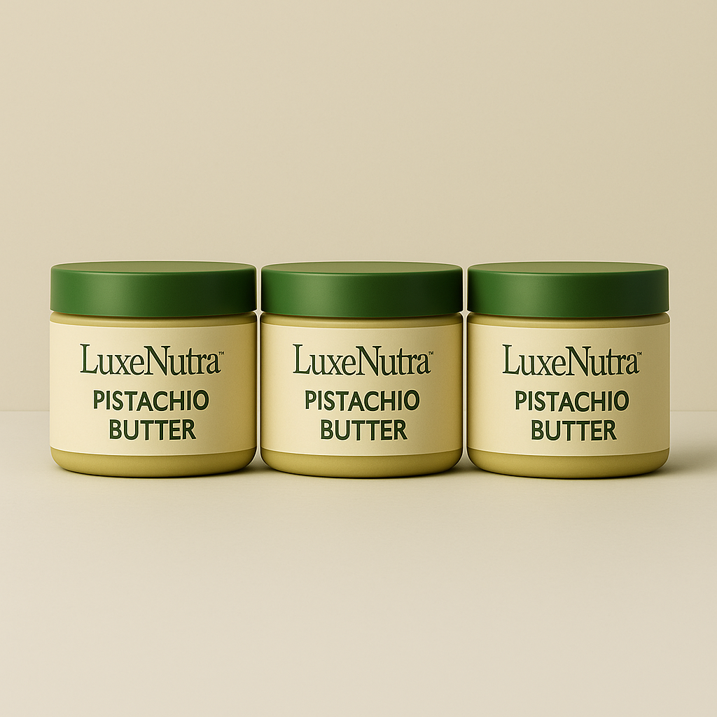 Weekly Glow Pack – LuxeNutra™ Pistachio Butter (3 Jars)